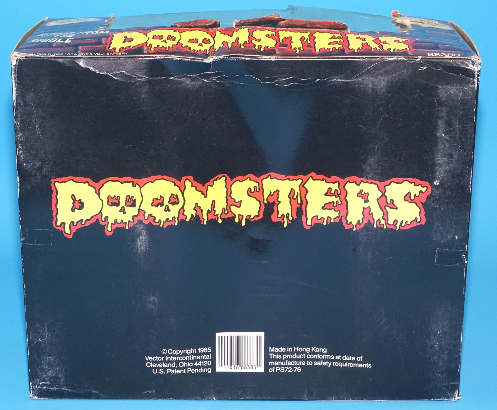 DOOMSTERS BATTERY OP MONSTER CAR MELTDOWN 100% COMPLETE MIB US BOX 1986 VECTOR INTERCONTINENTAL HORROR TOY WORKS! - Image 14