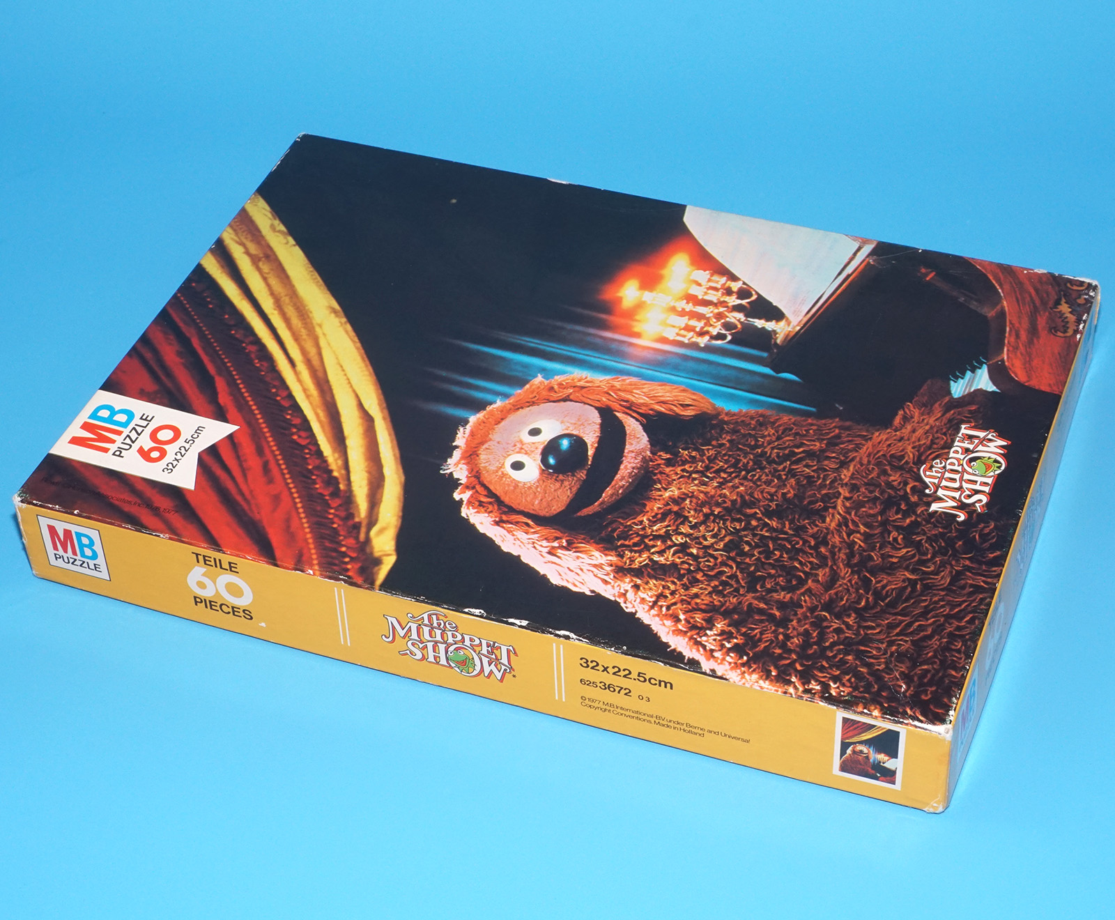 MUPPETS MUPPET SHOW PUZZLE 60 PCS ROWLF 1977 MB MILTON BRADLEY - Image 3