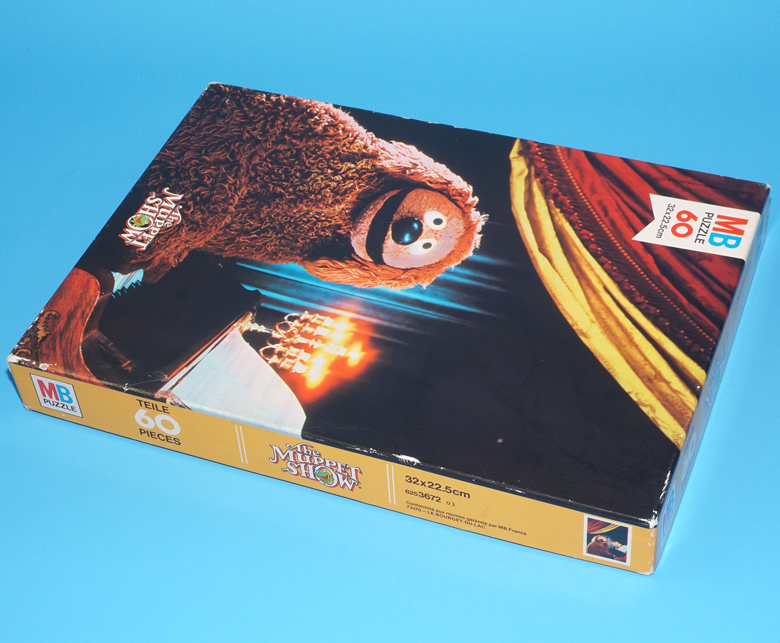 MUPPETS MUPPET SHOW PUZZLE 60 PCS ROWLF 1977 MB MILTON BRADLEY - Image 5
