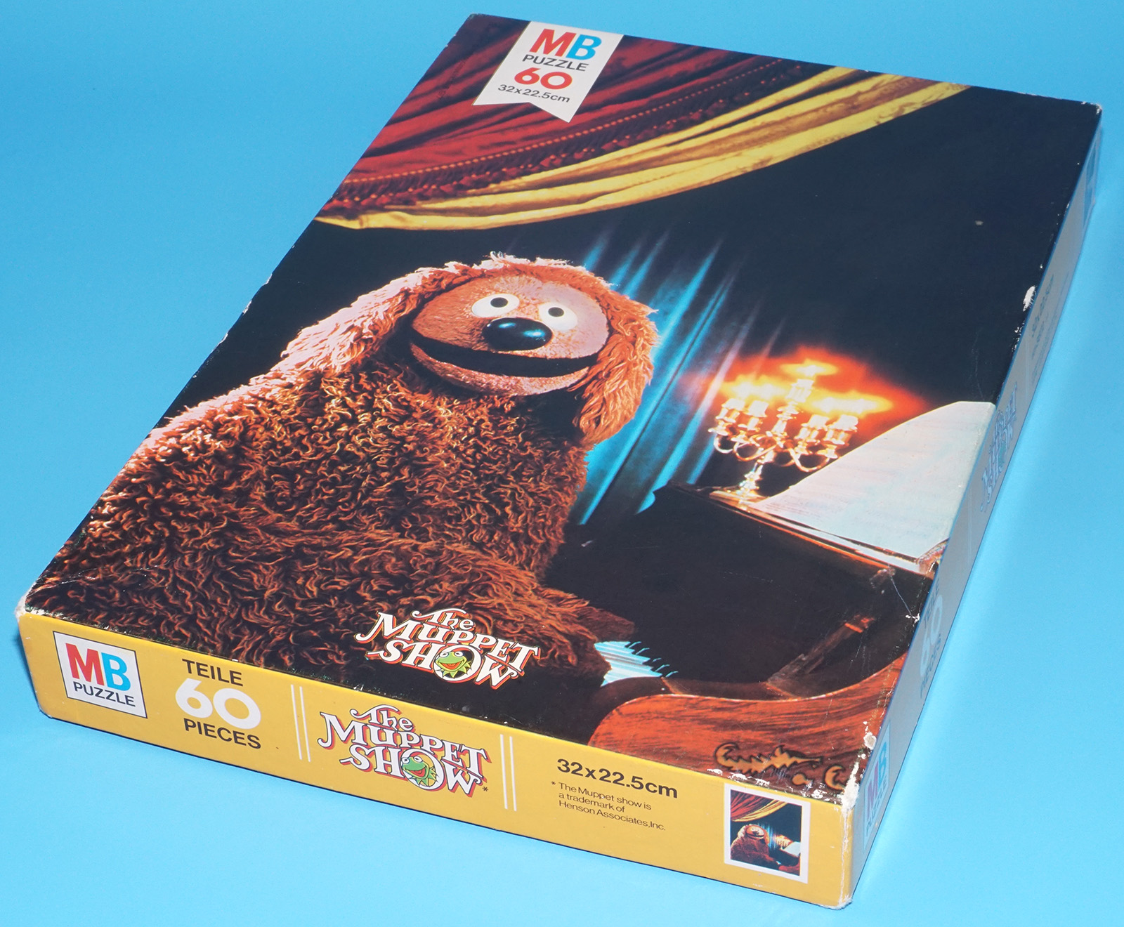 MUPPETS MUPPET SHOW PUZZLE 60 PCS ROWLF 1977 MB MILTON BRADLEY - Image 6