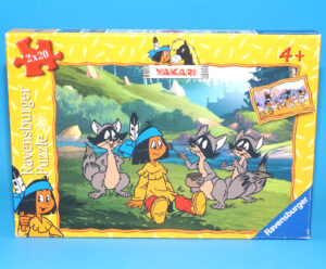 CASTERMAN MARLEX YAKARI 2X20 PCS PUZZLE 2011 RAVENSBURGER