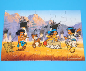 CASTERMAN MARLEX YAKARI 2X20 PCS PUZZLE 2011 RAVENSBURGER
