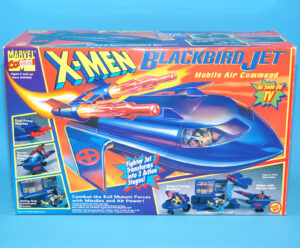 MARVEL COMICS X-MEN BLACKBIRD JET MOBILE AIR COMMAND MIB NRFB SEALED CONTENTS 1994 TOY BOZ TOYBIZ