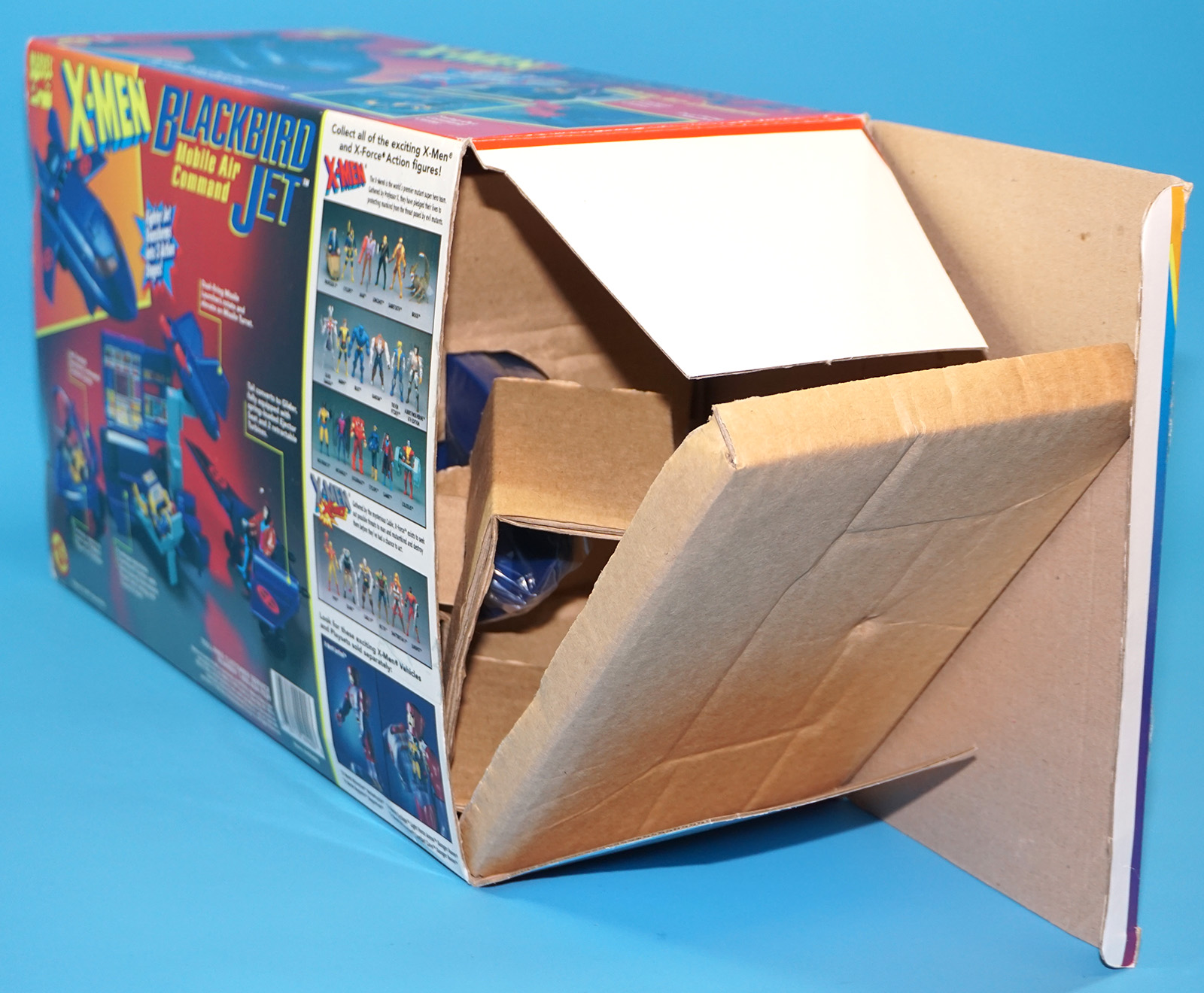 MARVEL COMICS X-MEN BLACKBIRD JET MOBILE AIR COMMAND MIB NRFB SEALED CONTENTS 1994 TOY BOZ TOYBIZ - Image 9