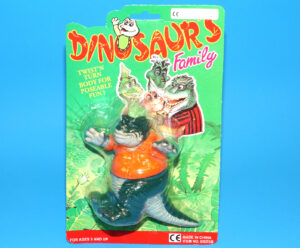 DINOSAUR’S FAMILY DINOSAURS KO EARL SINCLAIR MOC MOSC 1992 CHINA BOOTLEG