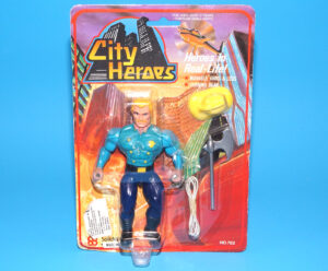 MOTU KO CITY HEROES FIRE CHIEF MOC MOSC EURO CARD 1986 SOLIDCO MADISON