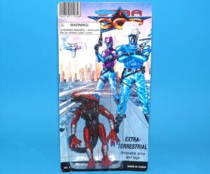 STAR COP EXTRA-TERRESTRIAL ALIEN ACTIEN FIGURE MOC MOSC 1994 WING SANG TOYS CHINA