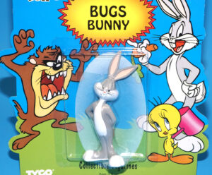 LOONEY TUNES COLLECTIBLE FIGURINES BUGS BUNNY MOC MOSC US CARD 1994 TYCO