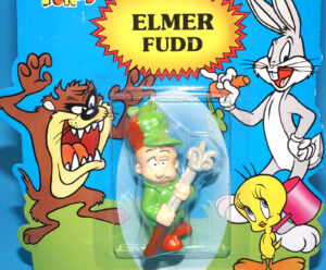 LOONEY TUNES COLLECTIBLE FIGURINES ELMER FUDD MOC MOSC US CARD 1994 TYCO