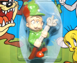 LOONEY TUNES COLLECTIBLE FIGURINES ELMER FUDD MOC MOSC US CARD 1994 TYCO
