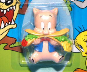 LOONEY TUNES COLLECTIBLE FIGURINES PORKY PIG MOC MOSC US CARD 1994 TYCO