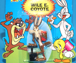 LOONEY TUNES COLLECTIBLE FIGURINES WILE E. COYOTE MOC MOSC US CARD 1994 TYCO
