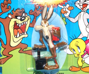 LOONEY TUNES COLLECTIBLE FIGURINES WILE E. COYOTE MOC MOSC US CARD 1994 TYCO
