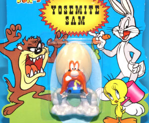 LOONEY TUNES COLLECTIBLE FIGURINES YOSEMITE SAM MOC MOSC US CARD 1994 TYCO