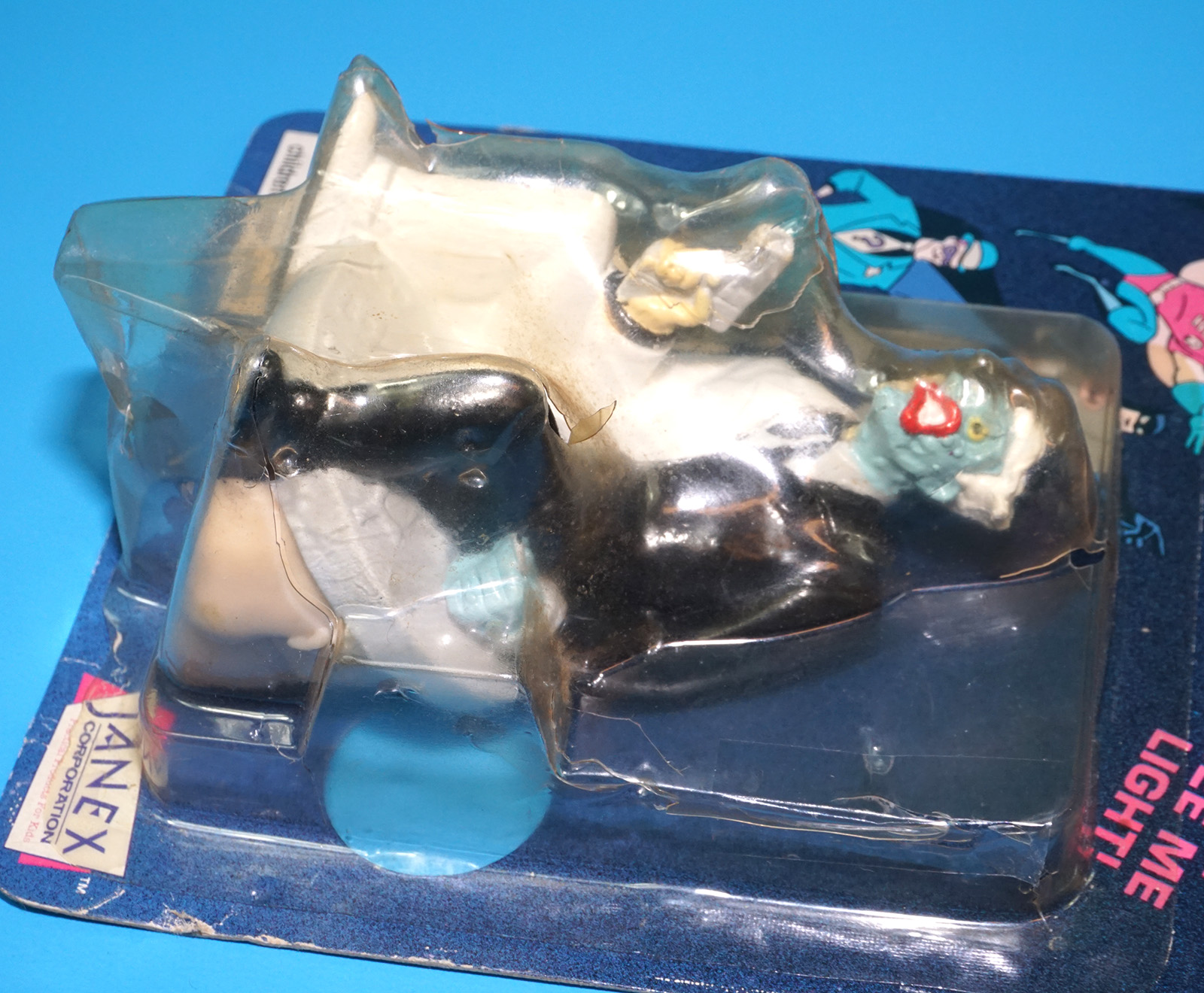 BATMAN THE ADVENTURES OF BATMAN & ROBIN SQUEEZE LIGHT TWO-FACE MOC MOSC 1994 JANEX CORPORATION - Image 8