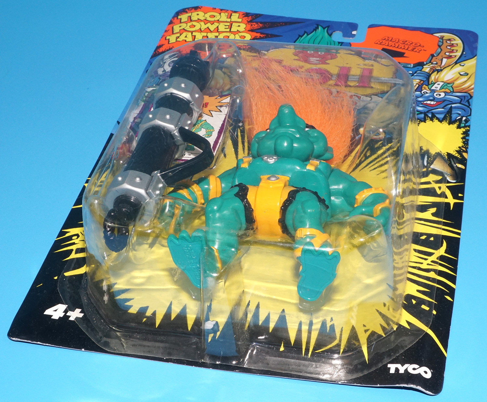 TROLL WARRIORS BJORN THE FAT MOC MOSC EURO CARD 1993 TYCO - Image 6