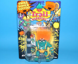 TROLL WARRIORS BJORN THE FAT MOC MOSC EURO CARD 1993 TYCO