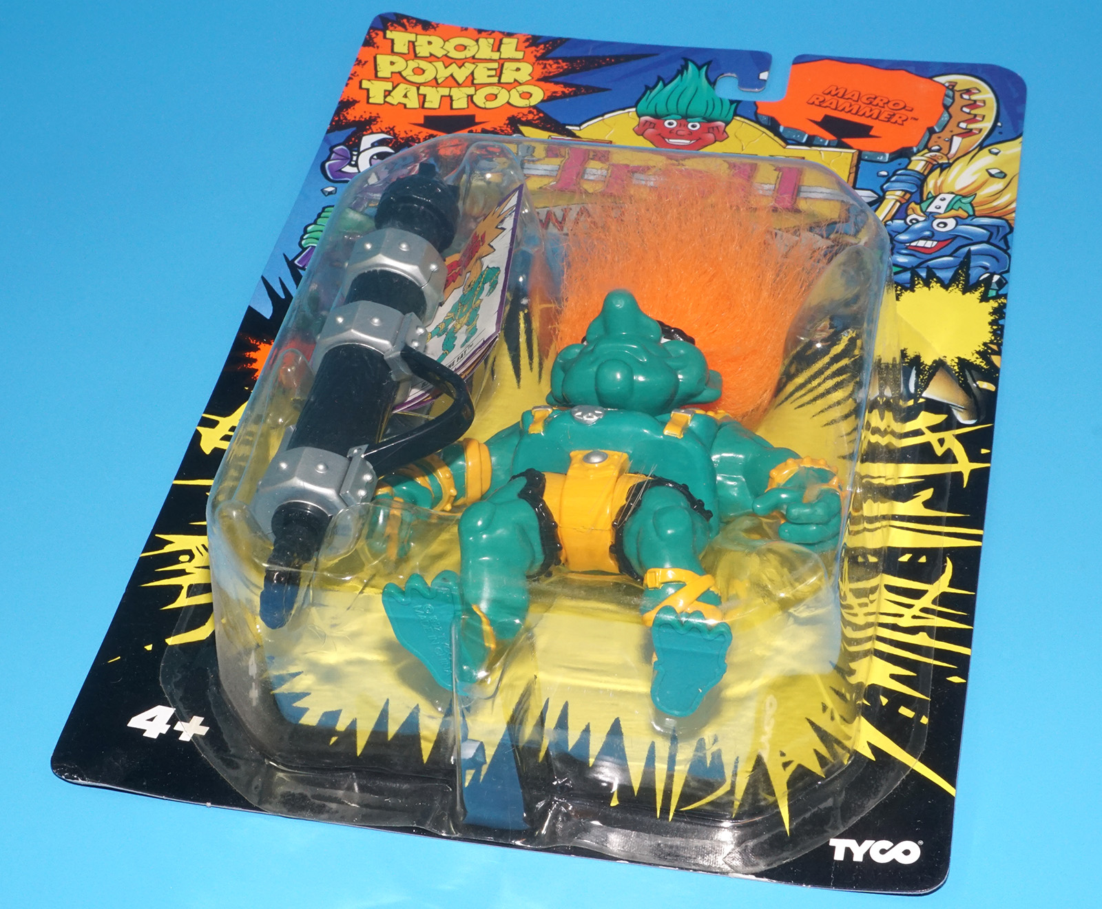 TROLL WARRIORS BJORN THE FAT MOC MOSC EURO CARD 1993 TYCO - Image 6