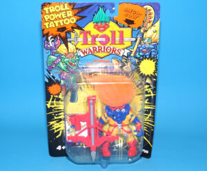 TROLL WARRIORS EYERICK THE MARKSMAN MOC MOSC EURO CARD 1993 TYCO