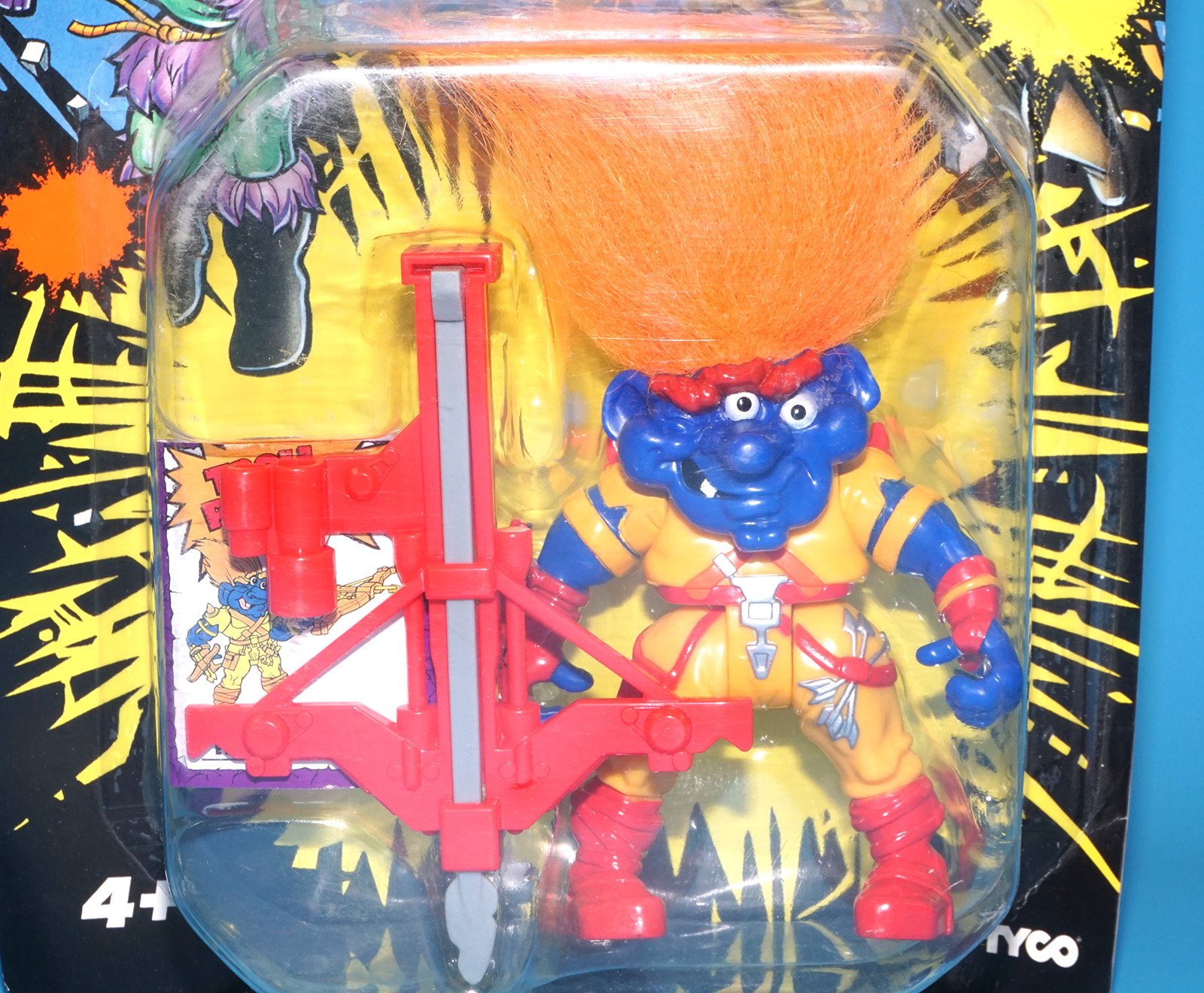 TROLL WARRIORS EYERICK THE MARKSMAN MOC MOSC EURO CARD 1993 TYCO - Image 2
