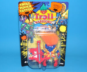 TROLL WARRIORS EYERICK THE MARKSMAN MOC MOSC EURO CARD 1993 TYCO