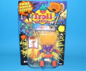 TROLL WARRIORS FANTA THE RASCAL MOC MOSC EURO CARD 1993 TYCO