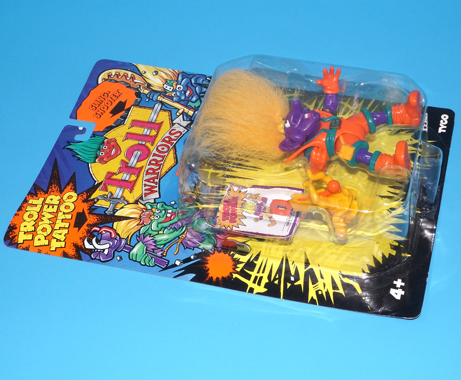 TROLL WARRIORS FANTA THE RASCAL MOC MOSC EURO CARD 1993 TYCO - Image 3