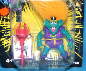 TROLL WARRIORS FINN THE FREE SPIRIT MOC MOSC EURO CARD 1993 TYCO