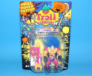 TROLL WARRIORS GORKO THE GATEKEEPER MOC MOSC EURO CARD 1993 TYCO