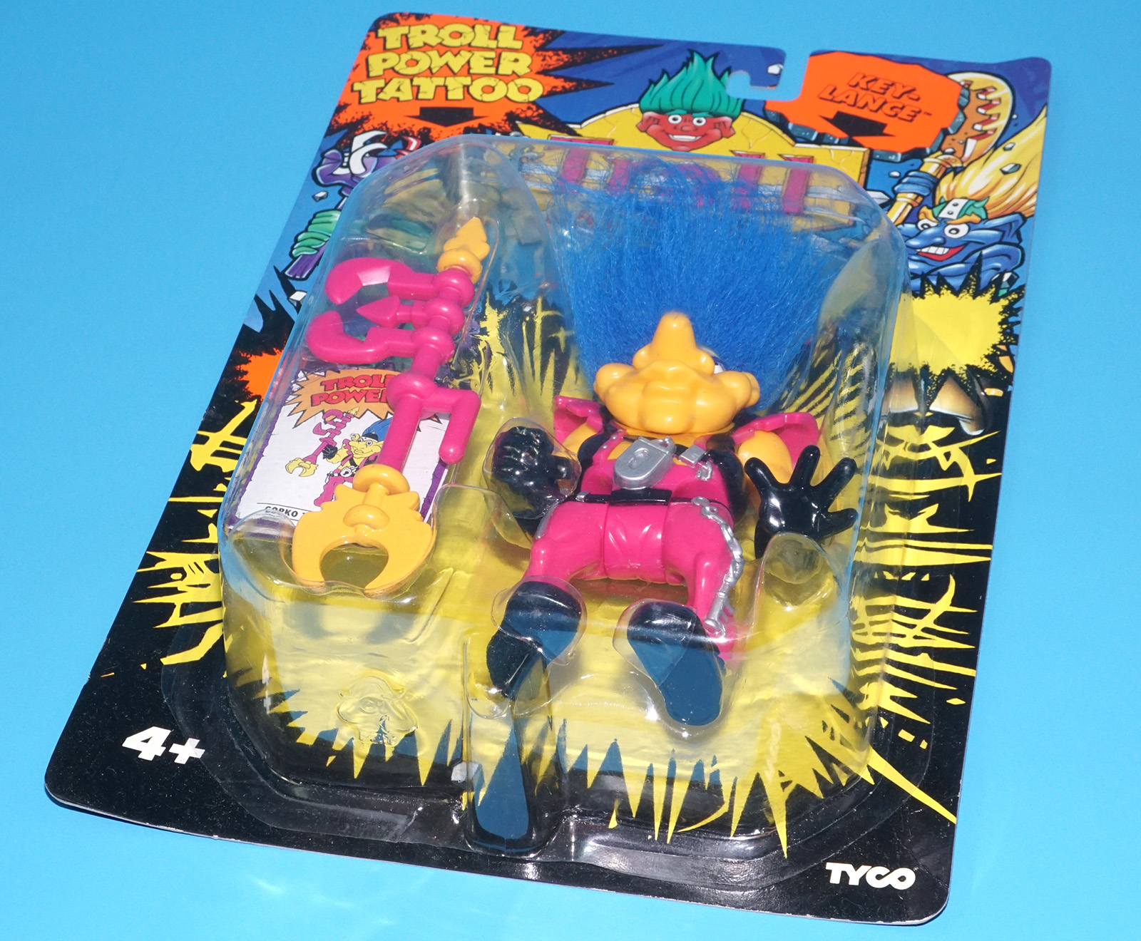 TROLL WARRIORS GORKO THE GATEKEEPER MOC MOSC EURO CARD 1993 TYCO - Image 6