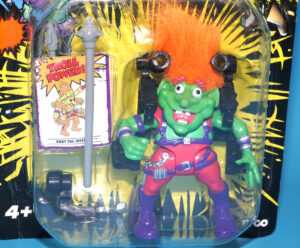 TROLL WARRIORS KNUT THE INVENTOR MOC MOSC EURO CARD 1993 TYCO