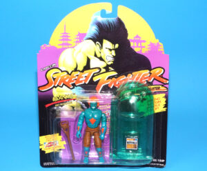 1994 GI JOE STREET FIGHTER MOVIE BLANKA MOC MOSC EURO CARD HASBRO