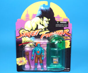 1994 GI JOE STREET FIGHTER MOVIE BLANKA MOC MOSC EURO CARD HASBRO