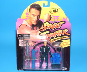 1994 GI JOE STREET FIGHTER MOVIE NAVY SEAL GUILE MOC MOSC EURO CARD HASBRO