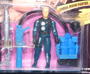 1994 GI JOE STREET FIGHTER MOVIE NAVY SEAL GUILE MOC MOSC EURO CARD HASBRO