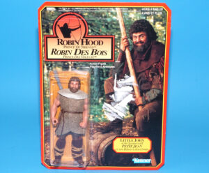 ROBIN HOOD PRINCE OF THIEVES LITTLE JOHN MOC MOSC EURO CARD 1991 KENNER