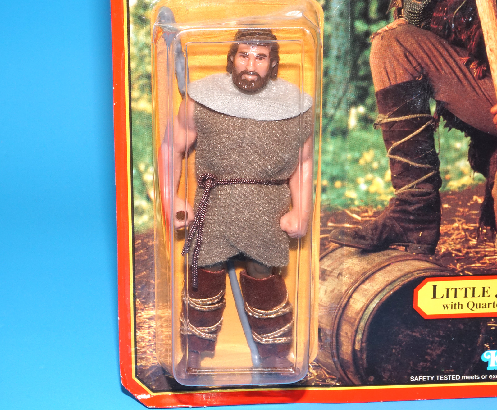 ROBIN HOOD PRINCE OF THIEVES LITTLE JOHN MOC MOSC US CARD 1991 KENNER - Image 2