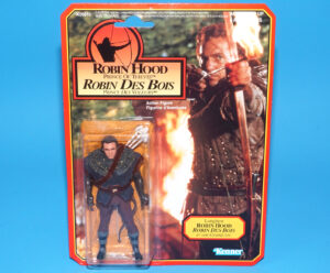 ROBIN HOOD PRINCE OF THIEVES LONG BOW ROBIN MOC MOSC EURO CARD 1991 KENNER
