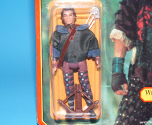 ROBIN HOOD PRINCE OF THIEVES WILL SCARLETT MOC MOSC US CARD 1991 KENNER