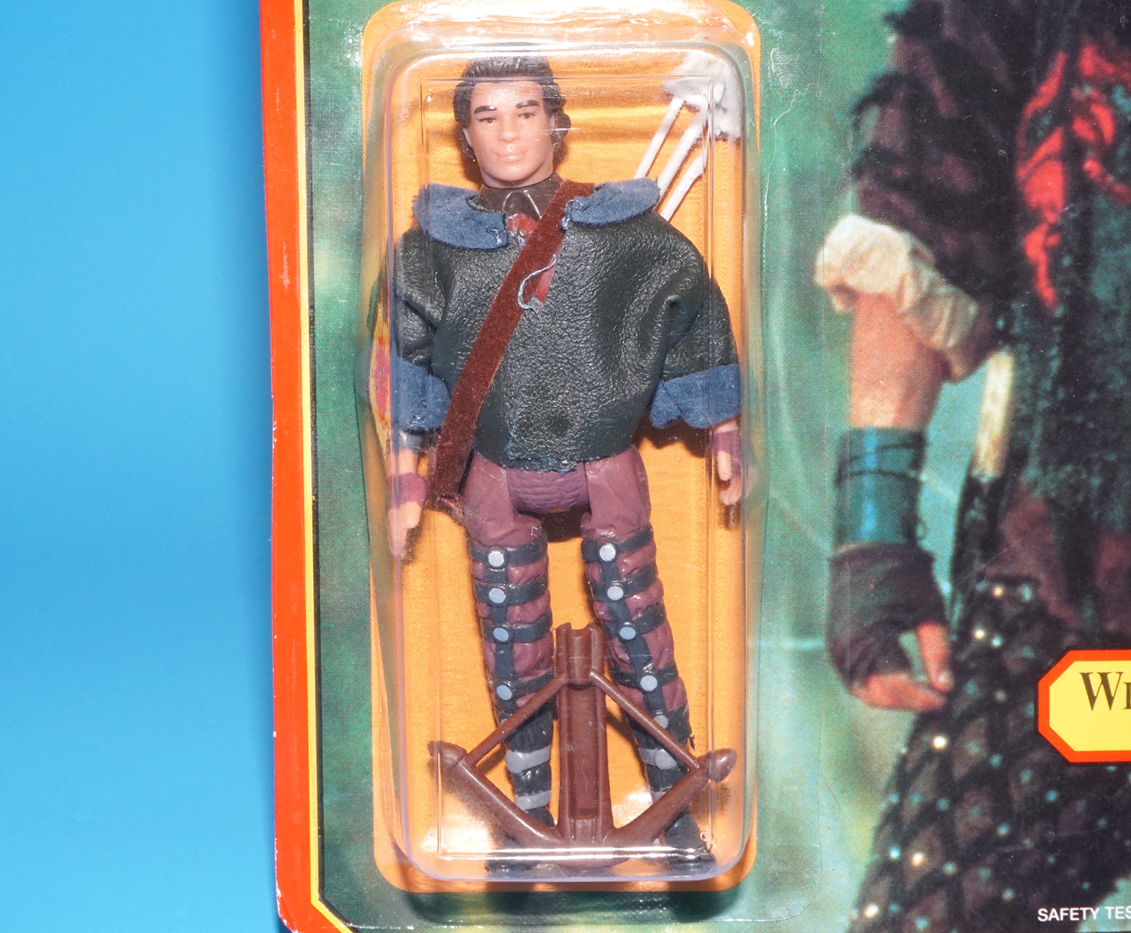 ROBIN HOOD PRINCE OF THIEVES WILL SCARLETT MOC MOSC US CARD 1991 KENNER - Image 2