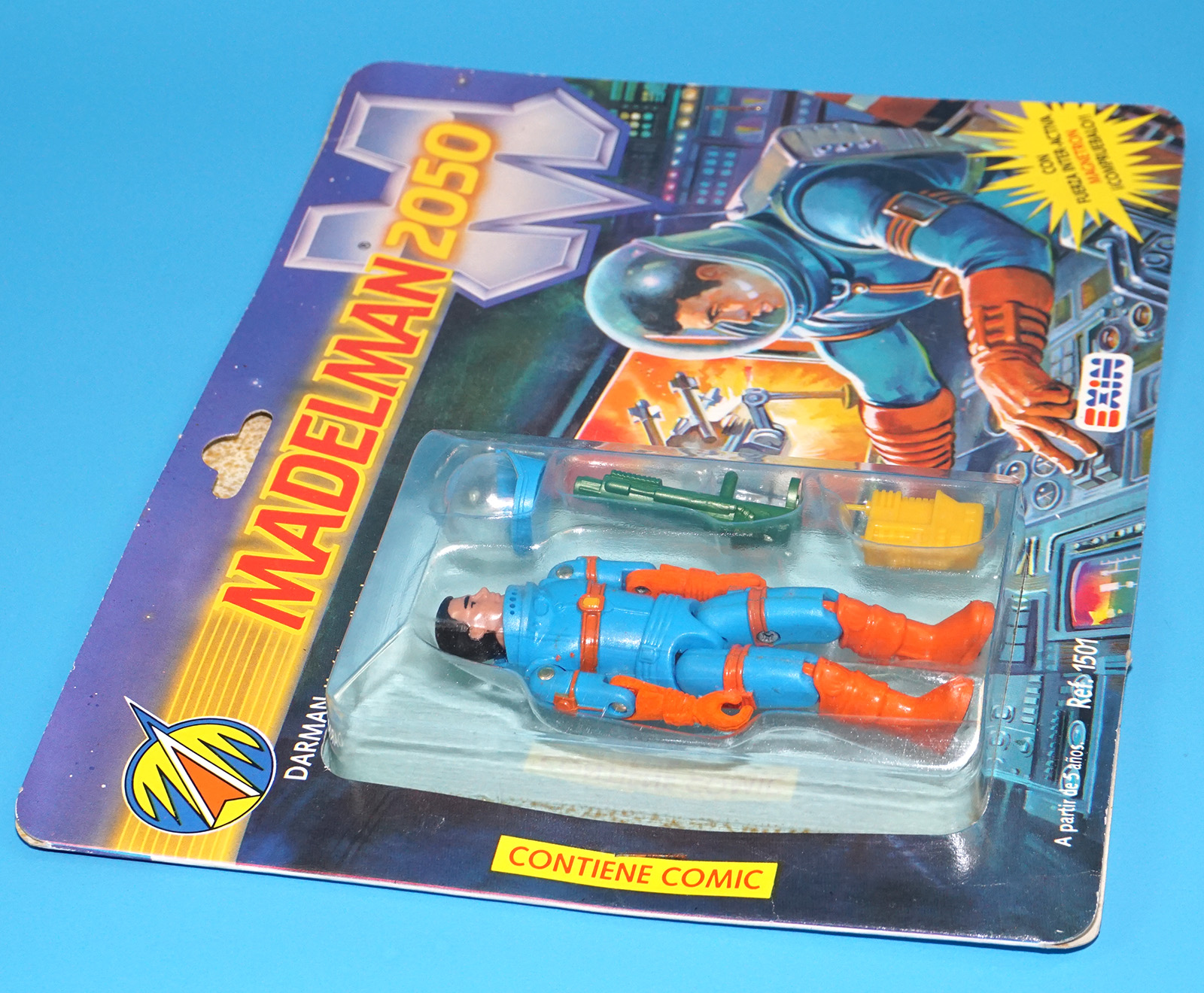 MADELMAN 2050 SERIES 1 DARMAN MOC MOSC SPANISH CARD 1988 EXIN SPAIN - Image 5