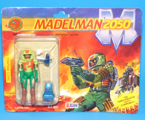 MADELMAN 2050 SERIES 1 REPTIS MOC MOSC SPANISH CARD 1988 EXIN SPAIN