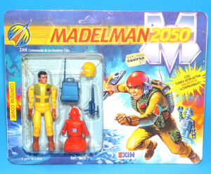 MADELMAN 2050 SERIES 1 ZAN MOC MOSC SPANISH CARD 1988 EXIN SPAIN
