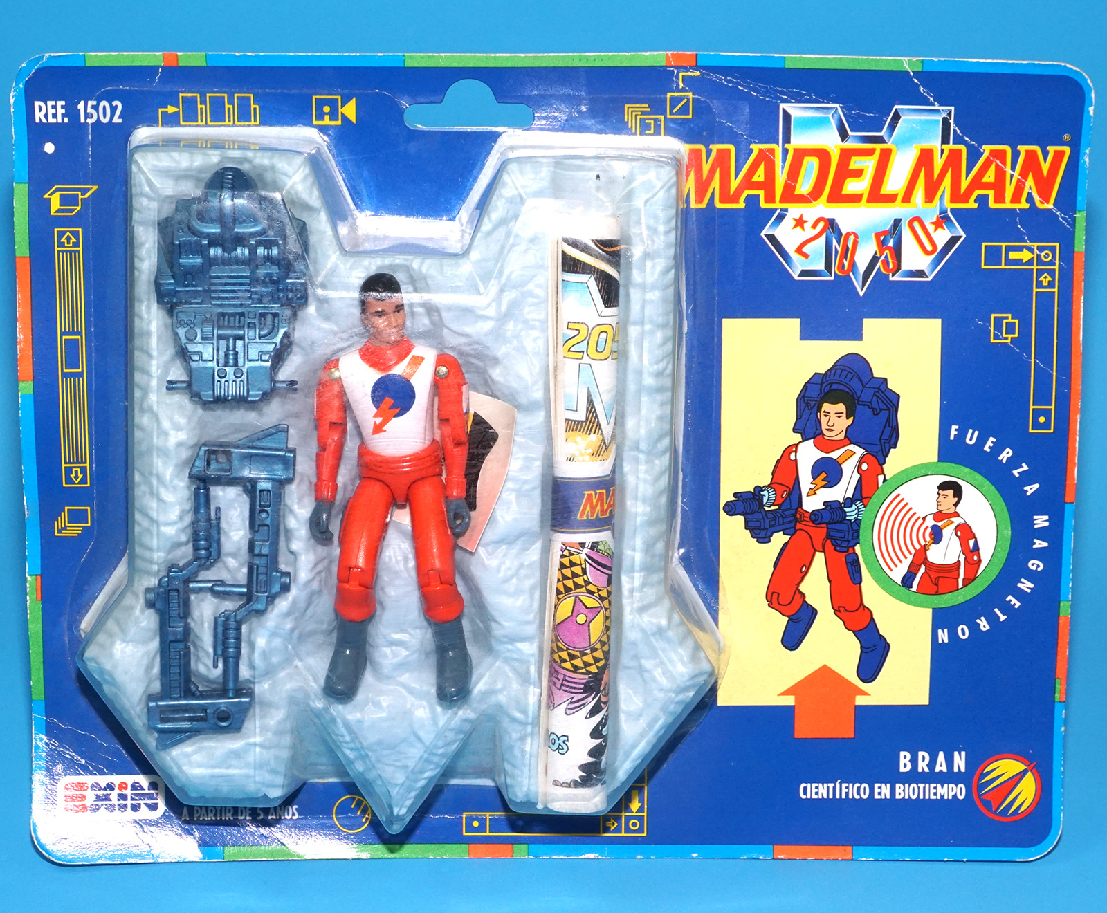 MADELMAN 2050 SERIES 2 BRAN MOC MOSC SPANISH CARD 1989 EXIN SPAIN