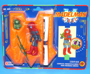 MADELMAN 2050 SERIES 2 SERPION MOC MOSC SPANISH CARD 1989 EXIN SPAIN