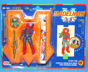 MADELMAN 2050 SERIES 2 SERPION MOC MOSC SPANISH CARD 1989 EXIN SPAIN