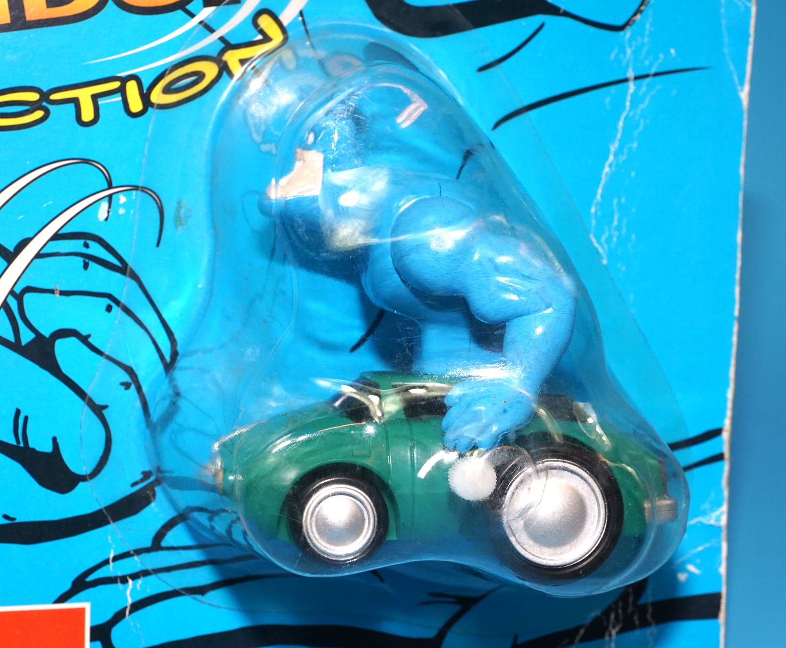 THE TICK WACKY WINDUPS ACTION HARD DRIVIN' TICK MOC MOSC US CARD 1995 BANDAI - Image 2
