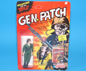 GEN PATCH COMBAT TROOPS BAZOOKA MAN ‘ZOOK’ MOC MOSC US CARD 1982 GALOOB