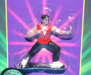 MMPR POWER RANGERS COLLECTIBLE FIGURE SERIES #2 RANGER RED ZACK MOC MOSC US CARD 1994 BANDAI