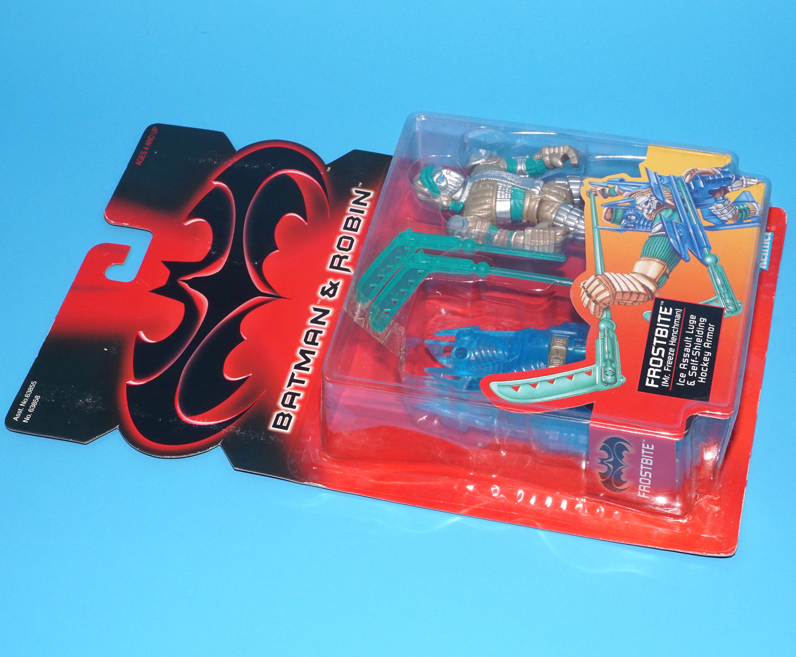 BATMAN & ROBIN FROSTBITE MOC MOSC US CARD 1997 KENNER - Image 3